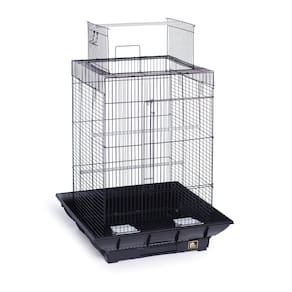 Gaiola para pássaros Prevue Hendryx SP851B/B Clean Life Play Top preta