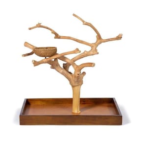 Suporte de mesa para jogos PH Prevue Hendryx Coffeawood Java Tree