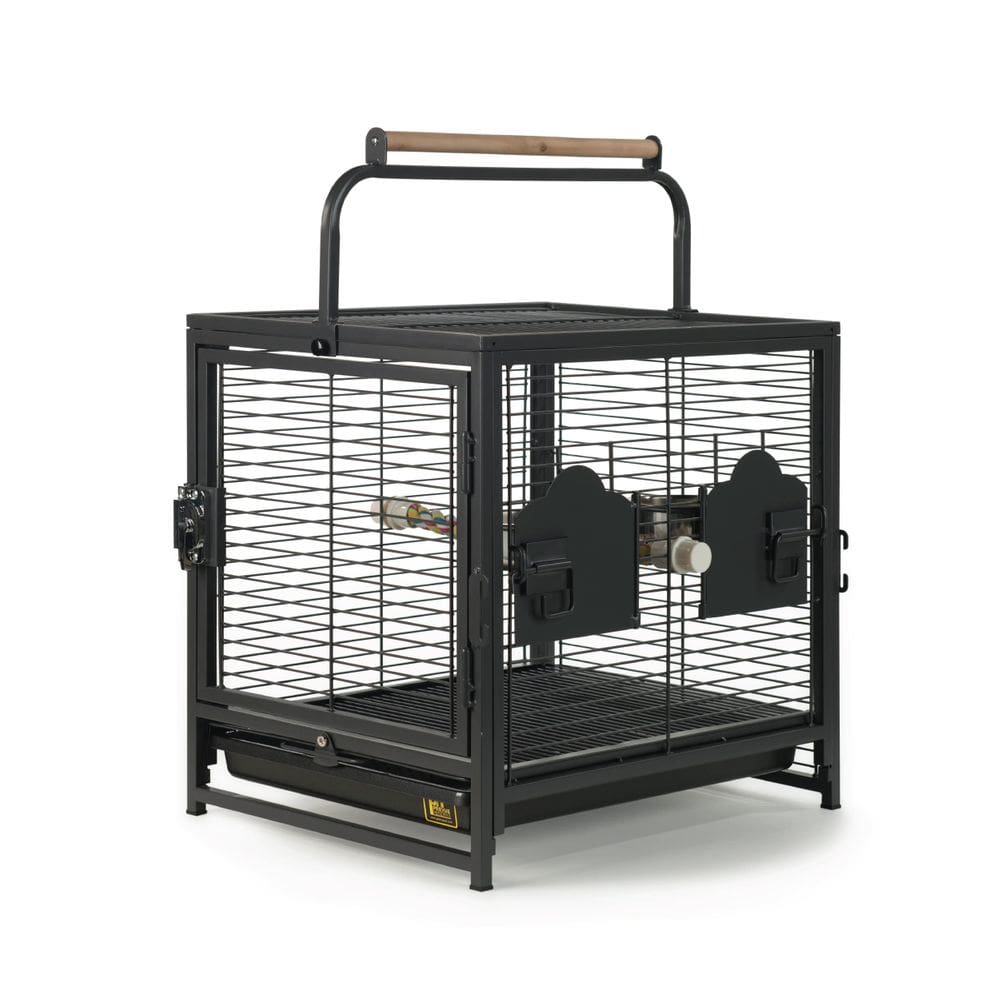 Carrier de viagem Prevue Pet Products for Birds Black 18,8 L