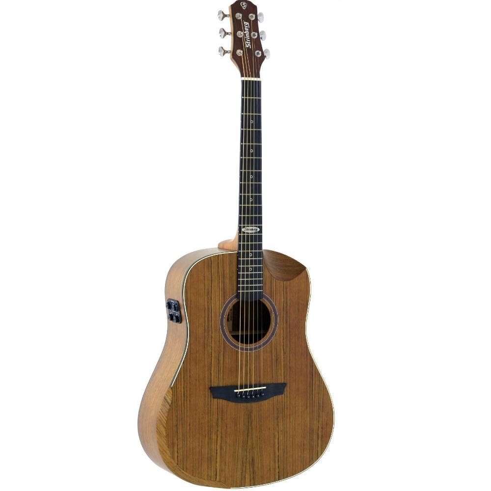 Violao Eletroacustico Strinberg SD301HCR Walnut Satin Com Bag