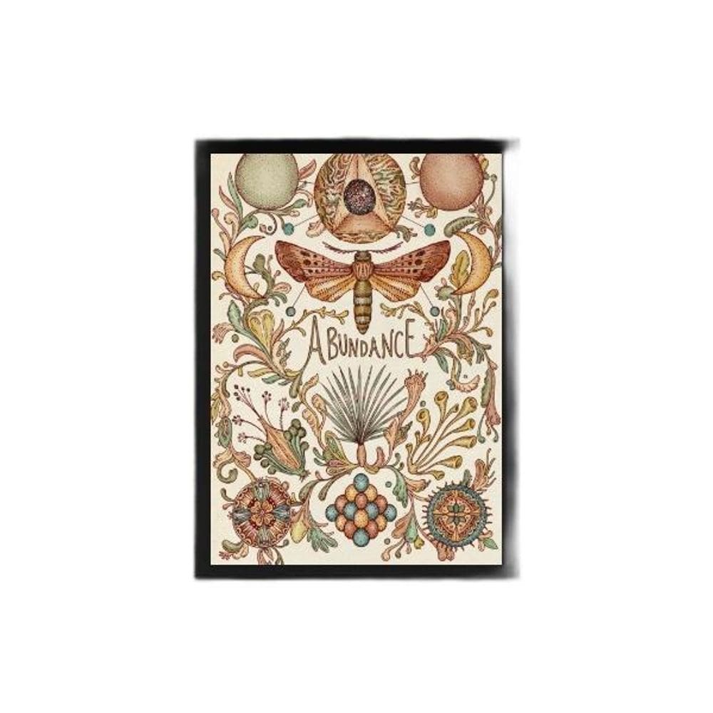 Quadro Abundância 45x34cm - Moldura Branca