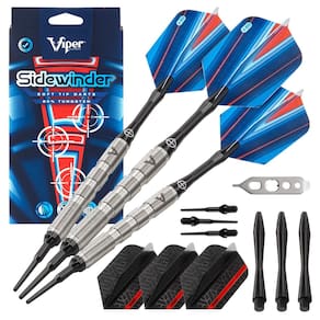 Darts Viper Sidewinder 80% Tungsten Soft Tip 18g para dardos