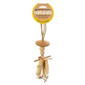 Brinquedo para pássaros Prevue Hendryx Naturals Duke para vários pássaros