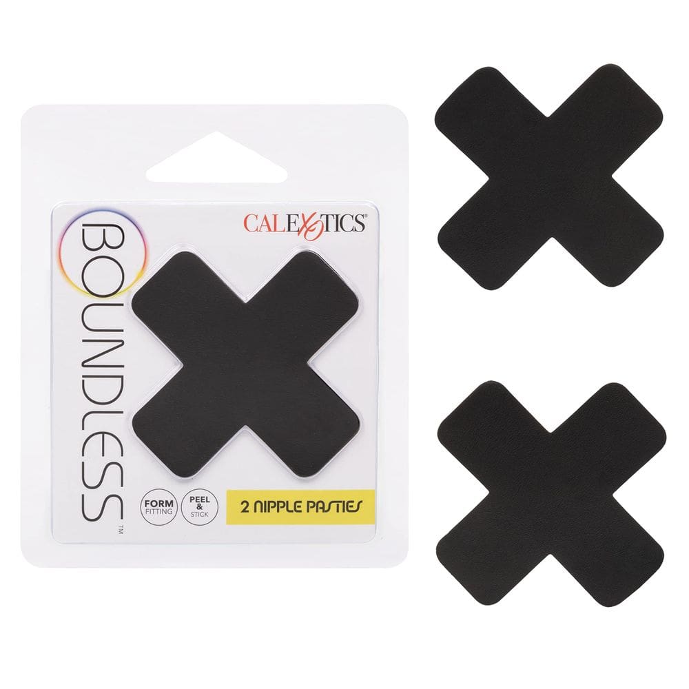 Capa de mamilo Pasties CalExotics Boundless 2 SE-2702-90-2 preta