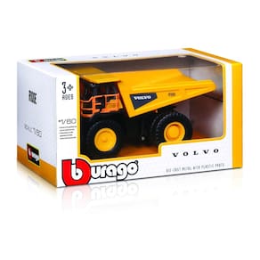 Miniatura Caminhão Maisto Volvo 1:60 Construction R100E