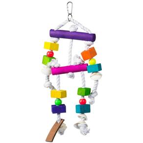 Brinquedo para pássaros Prevue Hendryx Bodacious Bites, tamanho pequeno