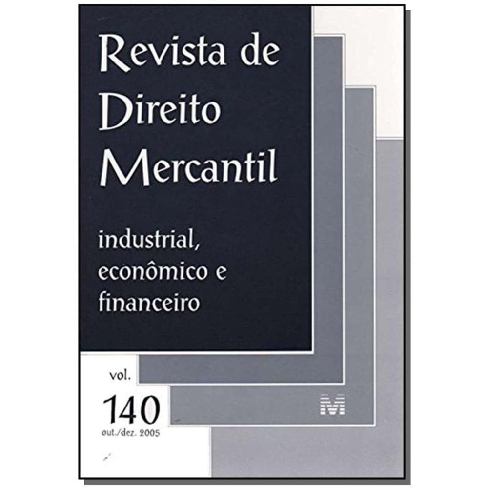 Revista De Direito Mercantil Vol. 140