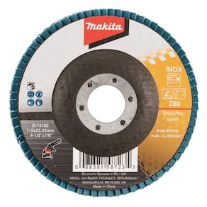 Flap Disco 115 Mm Fibra De Vidro #z60 Makita