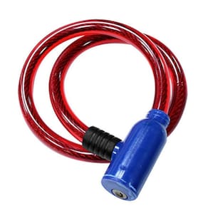 Cadeado Para Bicicleta 60 Cm Com Chave - Cd-35 - Western