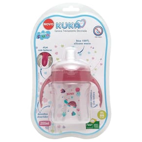 Caneca Kuka Trein Decor Fun 200ml 6+ Silicone Antivazamento