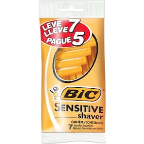 Barbeador Descartável Bic Sensitive Leve 7 Pague 5 - Bic