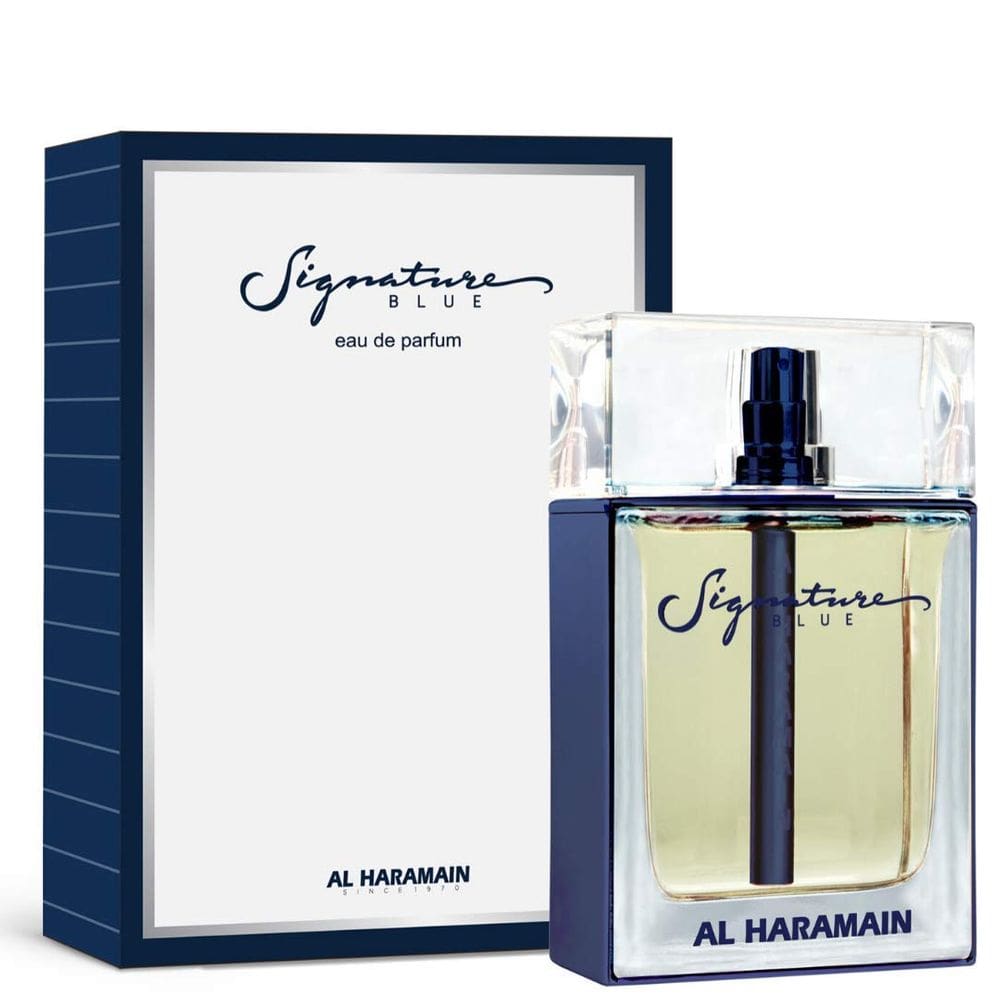 Perfume Al Haramain Signature Blue Eau de Parfum em spray de 100 ml