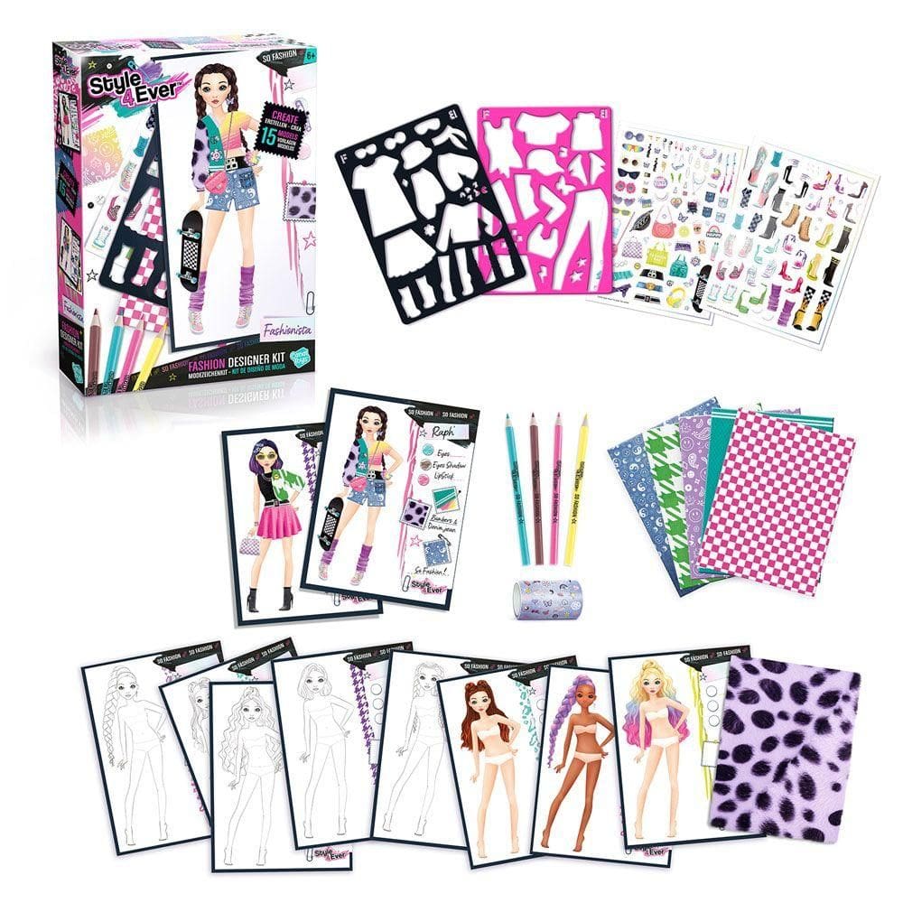 Fashion Designer Kit Fashionista - Fun Divirta-se