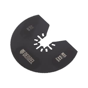 Lamina de Corte Multiferramenta, Semicircular, Hss, Para Metal E Madeira, 80 X 1,2 Mm, 1pc// Denzel
