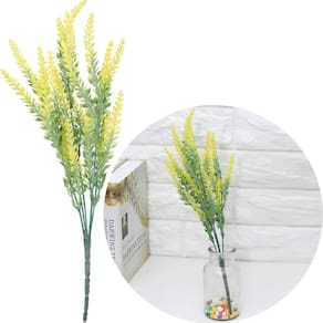 Kit 10 Arranjo Planta Artificial Festa Casamento Buquê 35cm