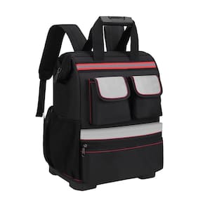 Mochila Para Ferramentas, Base Emborrachada Reforçada, Bolsa Impermeável, Refletiva, Motoboy, Grande, Premium.