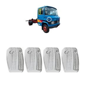 4 Lente Dianteira Seta Pisca 608 Mb608 Cristal Gf0021cr
