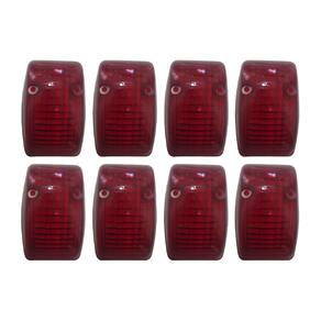 8 Lente Pisca Dianteira Mb L608 D Td. Vermelho Gf0021vm Gf021