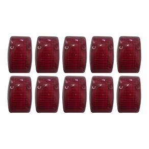 10 Lente Pisca Dianteira Mb L608 D Td. Vermelho Gf0021vm Gf021