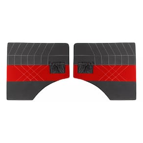Par Forro Porta MB 1113 1114 1313 1518 1519 2013 Vermelho Veludo