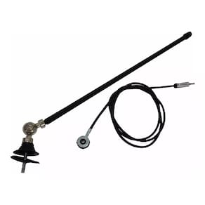Antena Flexível Externa Am Fm Caminhão Cargo Volks Mercedes Teto