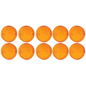 Kit 10 Lente Lateral Universal Redonda Am Pradolux Pl0327