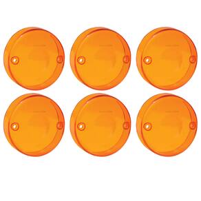 Kit 6 Lente Lateral Universal Redonda Am Pradolux Pl0327