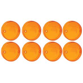 Kit 8 Lente Lateral Universal Redonda Am Pradolux Pl0327