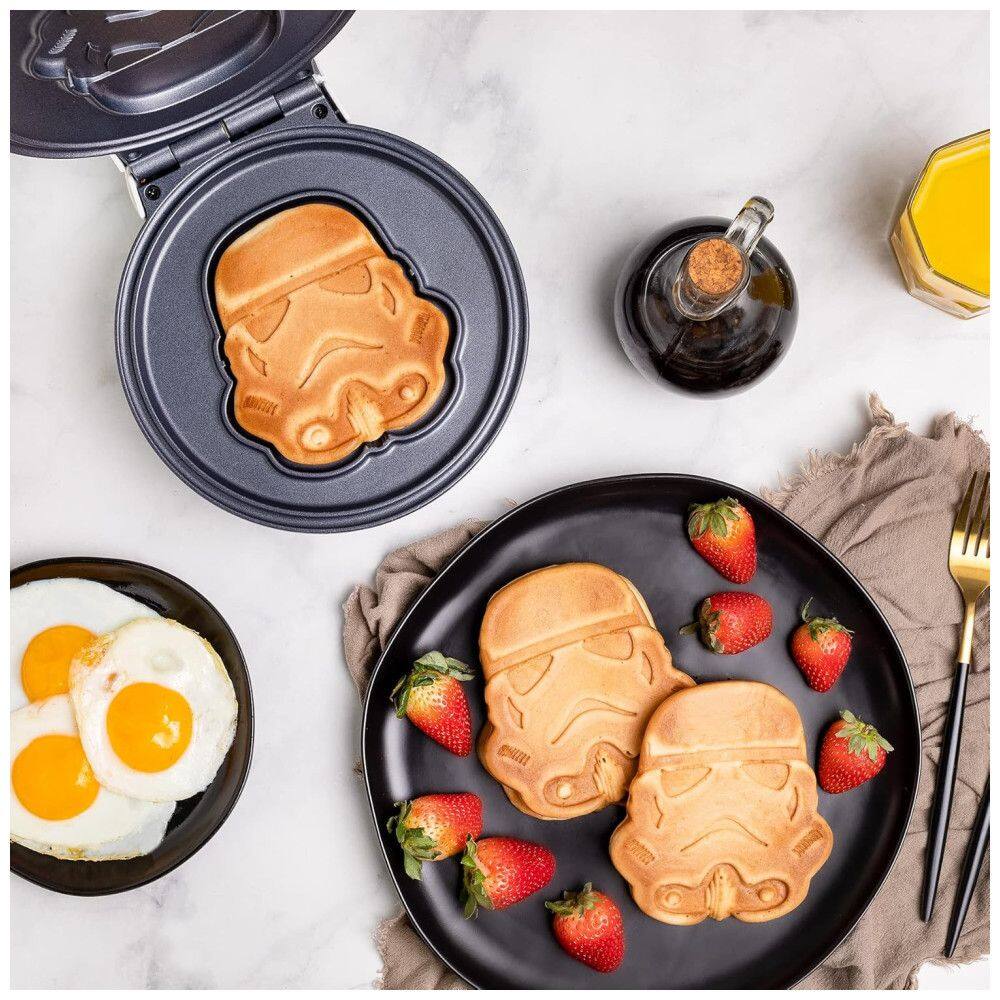 Star Wars Máquina de Waffle Antiaderente 2 Tamanhos, | Casas Bahia