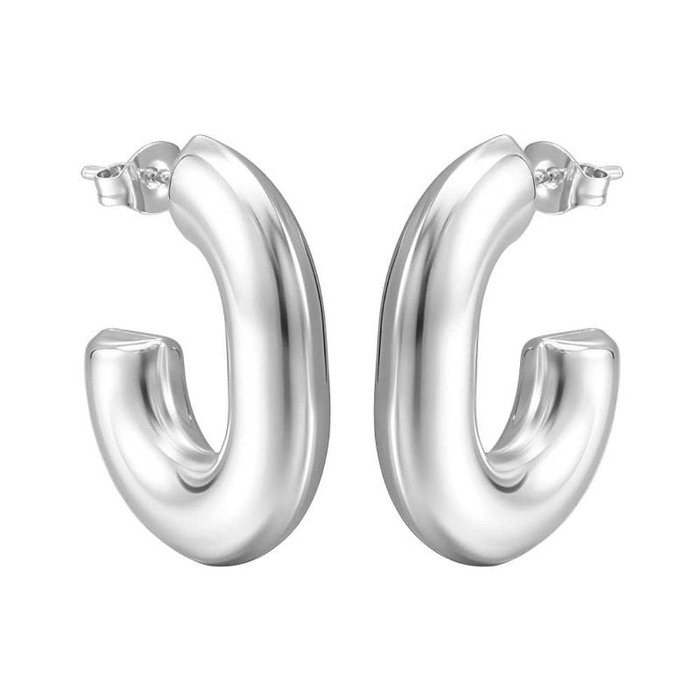 Brinco de Aço Argola Ousadia 28mm