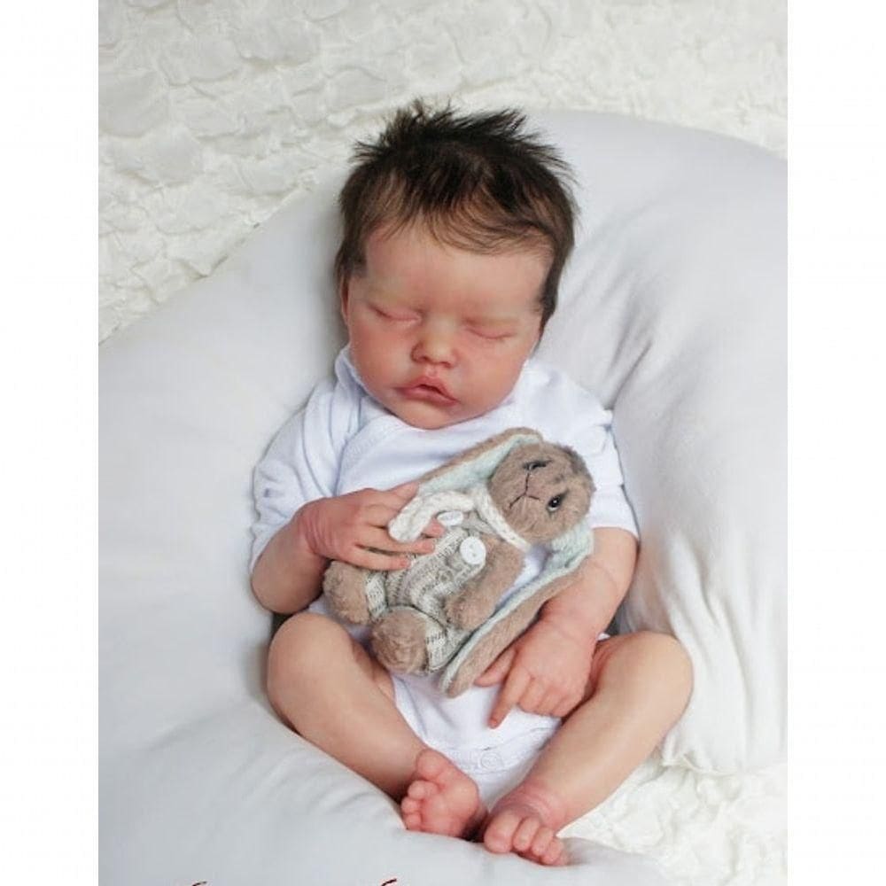 Bebê Reborn Doll, 3d Painted Vasos E Veia, Visivel Bebê, 42 Cm