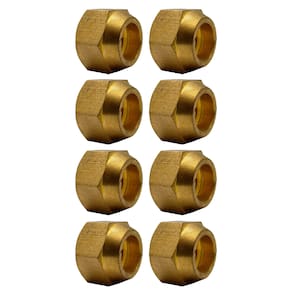 8 Porca Flange 5/8 Para Tubo Cano Cobre Ar Condicionado