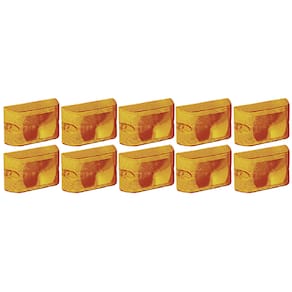 10 Lente Lanterna Lateral Retangular Carreta Furgao Gf0030