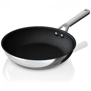 Frigideira Antiaderente em Aço Inoxidável Polido, Ninja C60026