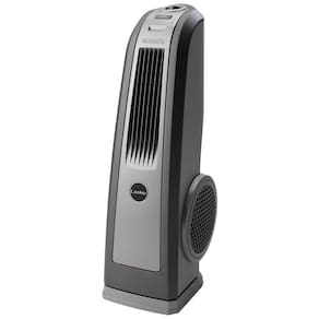 Ventilador de Torre com 3 Velocidades e Oscilação para Quart e Sala, 110V, Lasko 4924, Cinza
