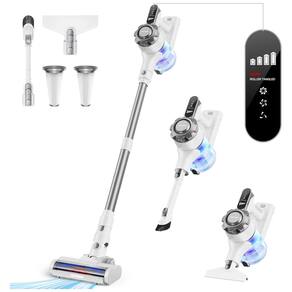 Aspirador de Pó Portátil Trucozie 8 em 1, Leve e Potente, Autonomia 45 min, Sucção Poderosa, Recarregável, Ideal para Carpetes, Azulejos,