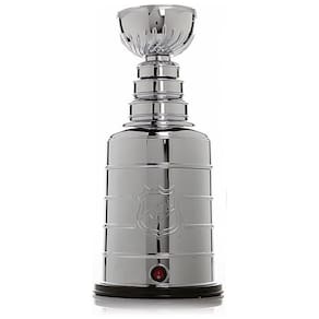Pipoqueira Elétrica com Tema Liga NHL Stanley Cup, Copo Medidor e Fácil de Limpar, 110V, Uncanny Brands, Prata