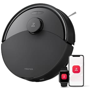 Aspirador Robô e Esfregão Roborock Q10 X5, 10.000 Pa, Anti-Emaranhamento, Levantamento Automático, Escova - Potência Máxima