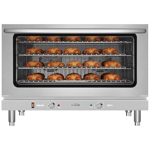 Forno de Convecção de Bancada Comercial KoolMore 81 cm, Capacidade para Pães Grandes, 4 Grades, 3500W, 220V em Inox, Certificado pelo