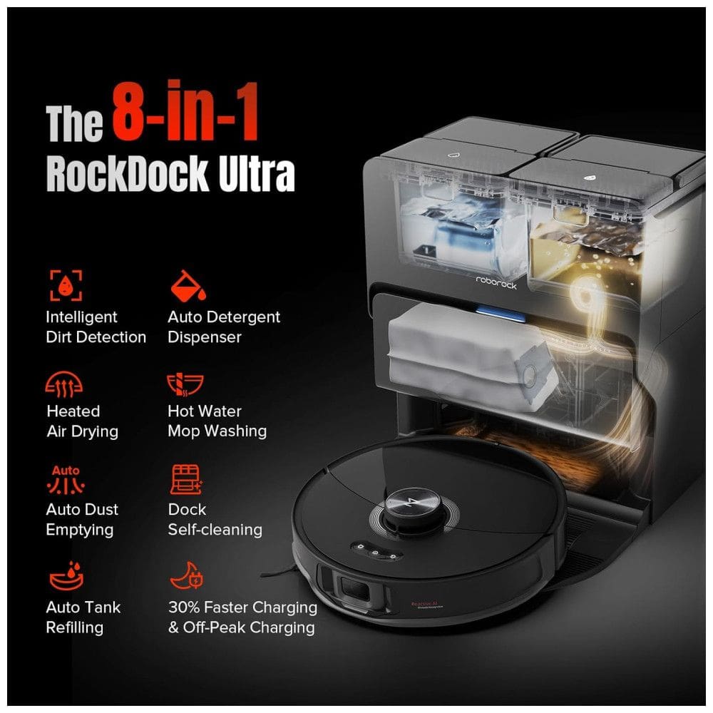 Aspirador Robô Roborock S8 MaxV Ultra | Casas Bahia