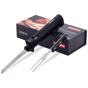 Facas Elétricas Recarregáveis Wanvoapls com Trava de Segurança e Lâmina Versátil de Pão - Ideal para Cortar Carnes e Queijos sem Esforço na
