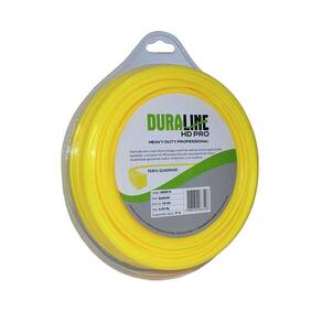Fio De Nylon Quadrado 3mm Para Roçadeira Com 51 Metros