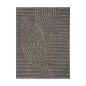 Tapete Para Sala Realce Sand 51 Cinza 2,00x2,50m