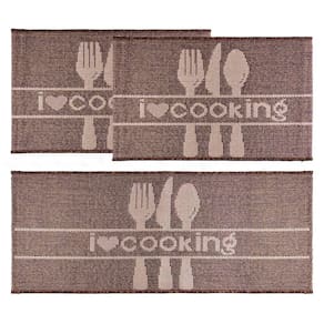 Kit Cozinha 3 Peças Eco Nature Cooking 70 Marrom