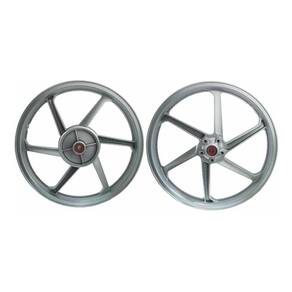 Roda 6 Palitos Titan 125 Fan 125 00 À 08 Disco Prata Fabreck