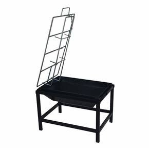 Churrasqueira Lareira Fogo de Chão de Aço Carbono 63x44x43cm