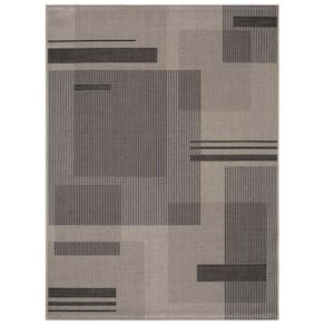 Tapete Sisal Eco Nature Painel 77 Bege Chumbo 0,50x0,80m