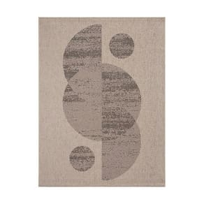 Tapete Sisal Eco Nature Nascente 77 Bege Chumbo 1,00x1,50m