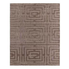 Tapete Realce Eden 35 Taupe 0,50x1,00m - J Serrano