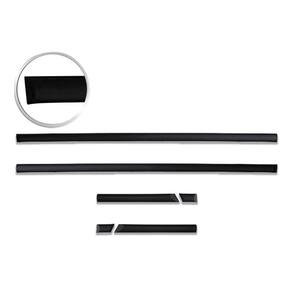 Friso Lateral Preto Gol Voyage Parati Saveiro CL 2P 87 a 92
